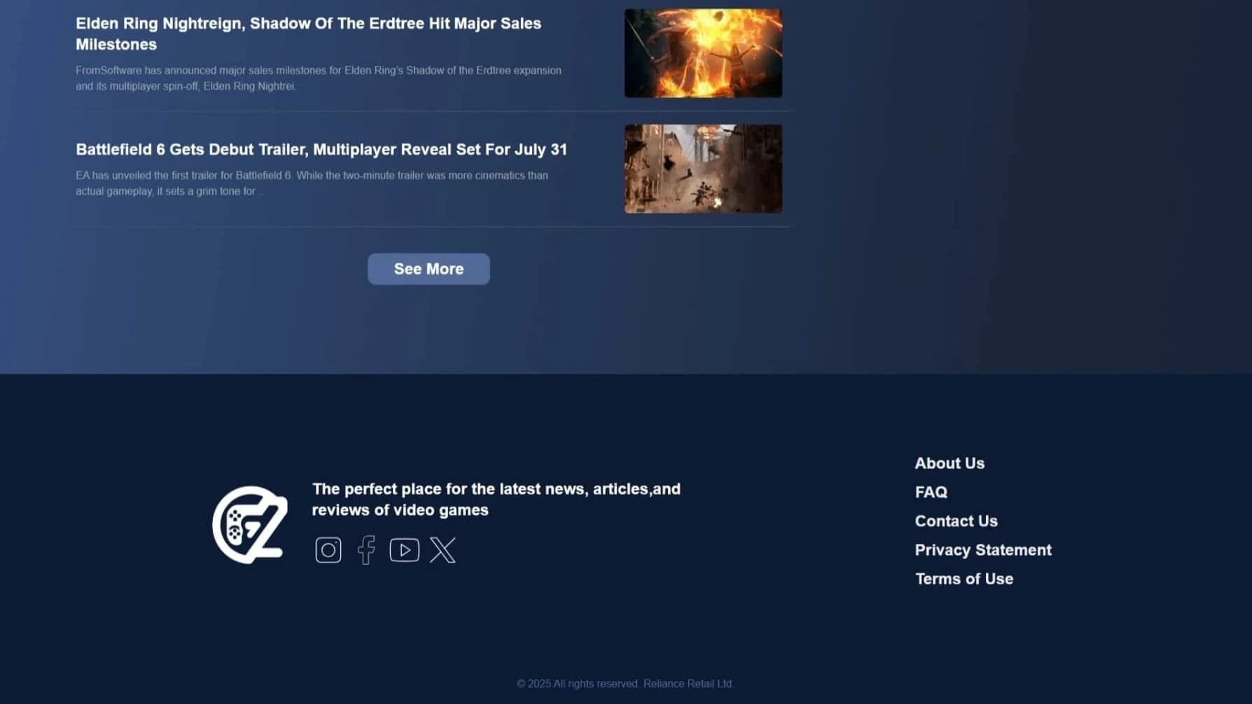 Gaming Zone – Gaming News Aggregator screenshot 3