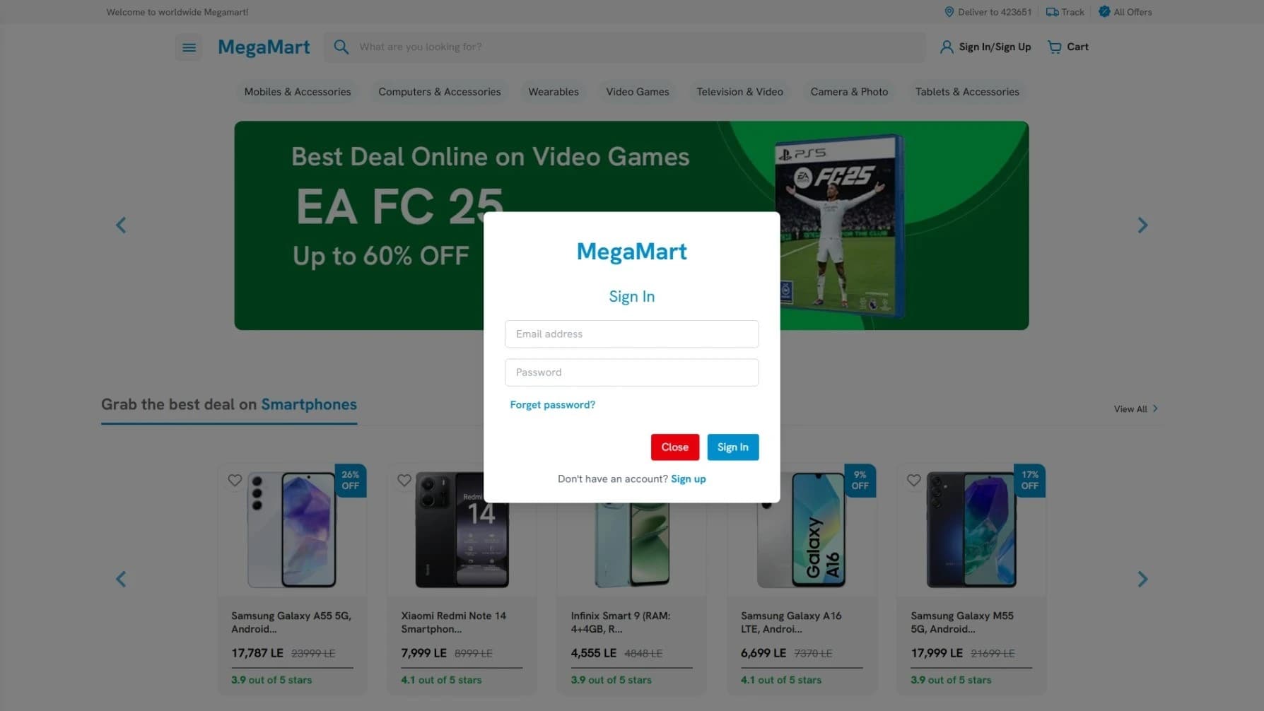 MegaMart – Responsive Next.js E-commerce screenshot 3